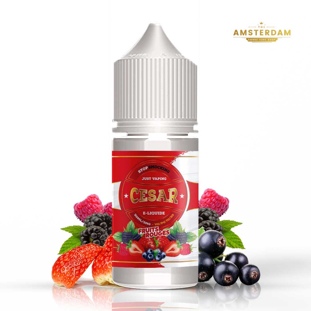 LIQUIDE CESAR 30ML FRUIT ROUGE