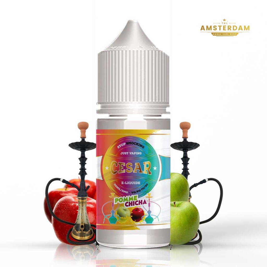 LIQUIDE CESAR 30ML POMME CHICHA