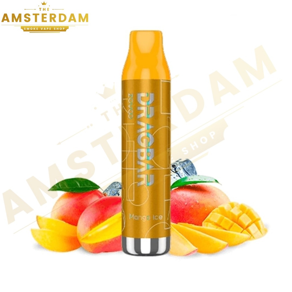 E-CIGARETTE JETABLE-DragBar C5000 PUFFS/50MG