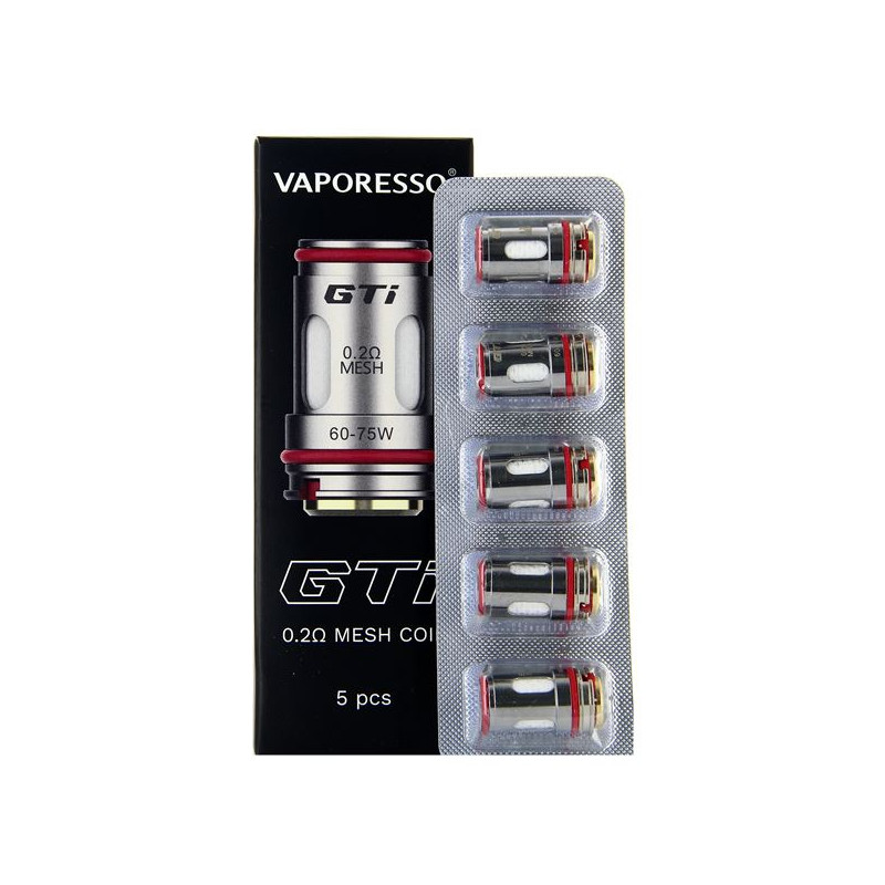 Résistances GTI Mesh  Vaporesso (pack de 5)