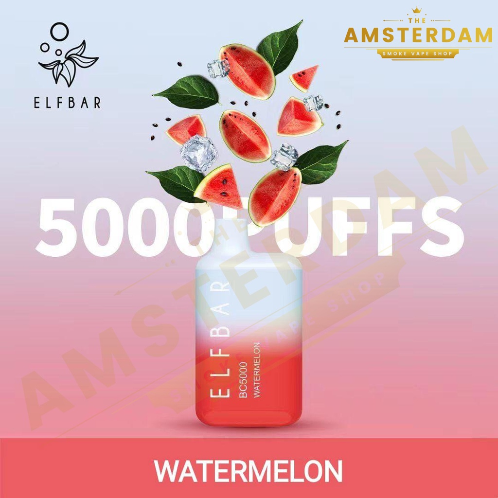 E-CIGARETTE JETABLE ELFBAR BC5000 DISPOSABLE POD DEVICE 550MAH