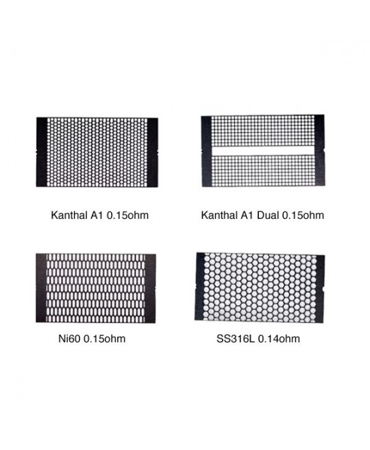 FEUILLE DE MESH SUPREME V3 STEAM CRAVE KANTHAL A1 0,2ohm