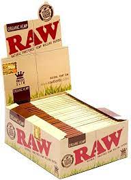 Raw King Size Organic Slim Hemp Paper