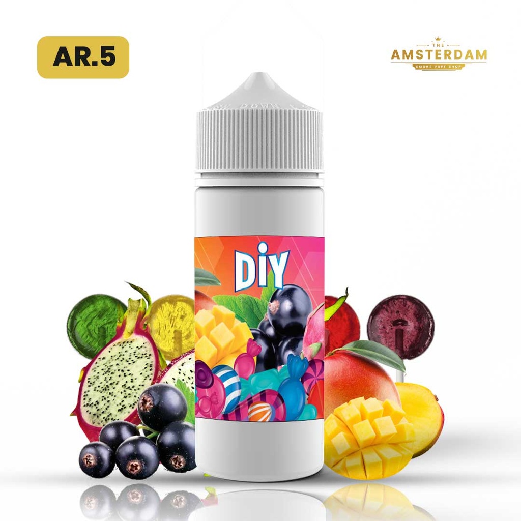Diy 100 ml Fruite :AR.5 FRUIT DU DRAGON,BONBON,CASSIS,MANGUE