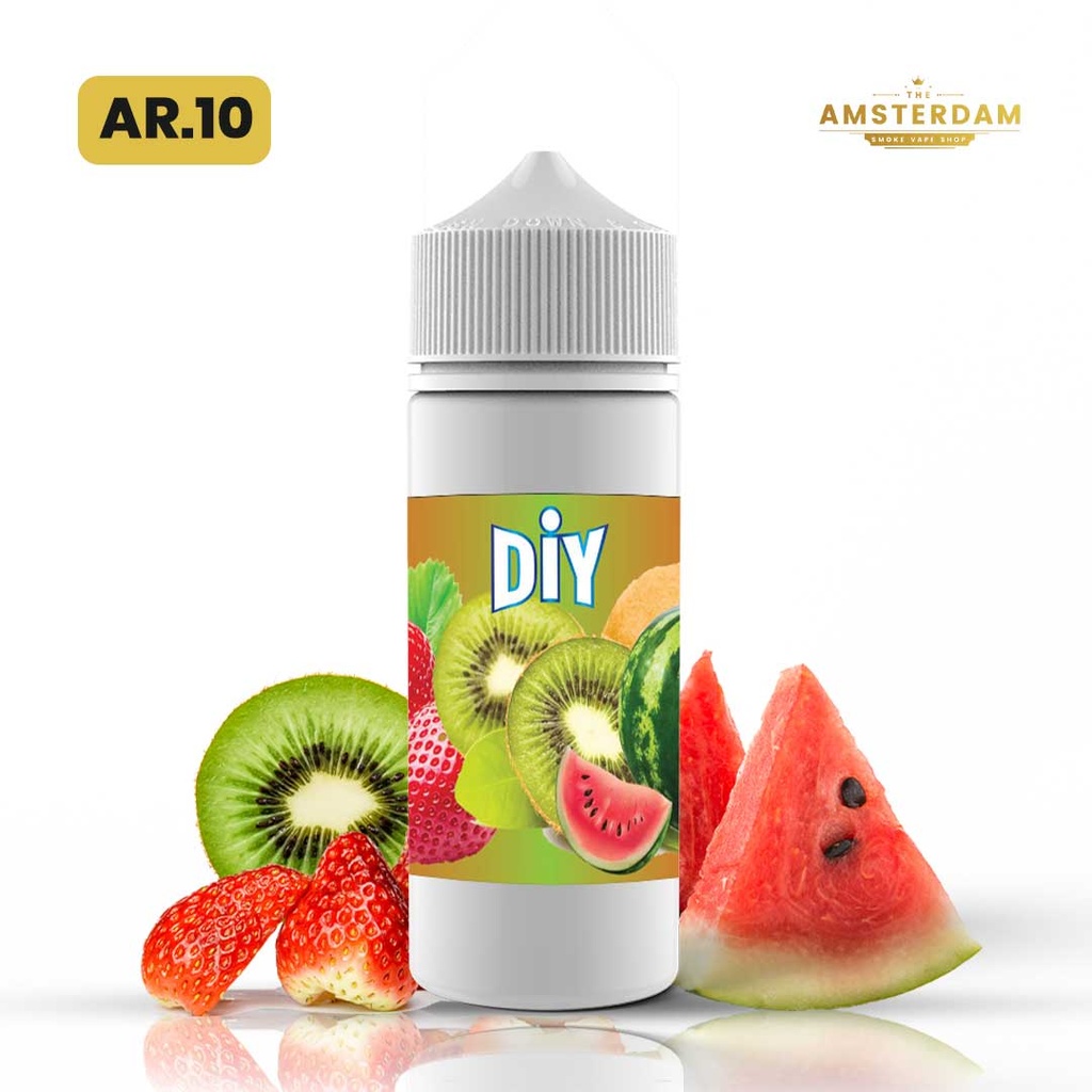 Diy 100 ml Fruite :AR.10 FRAISE,KIWI,PASTEQUE