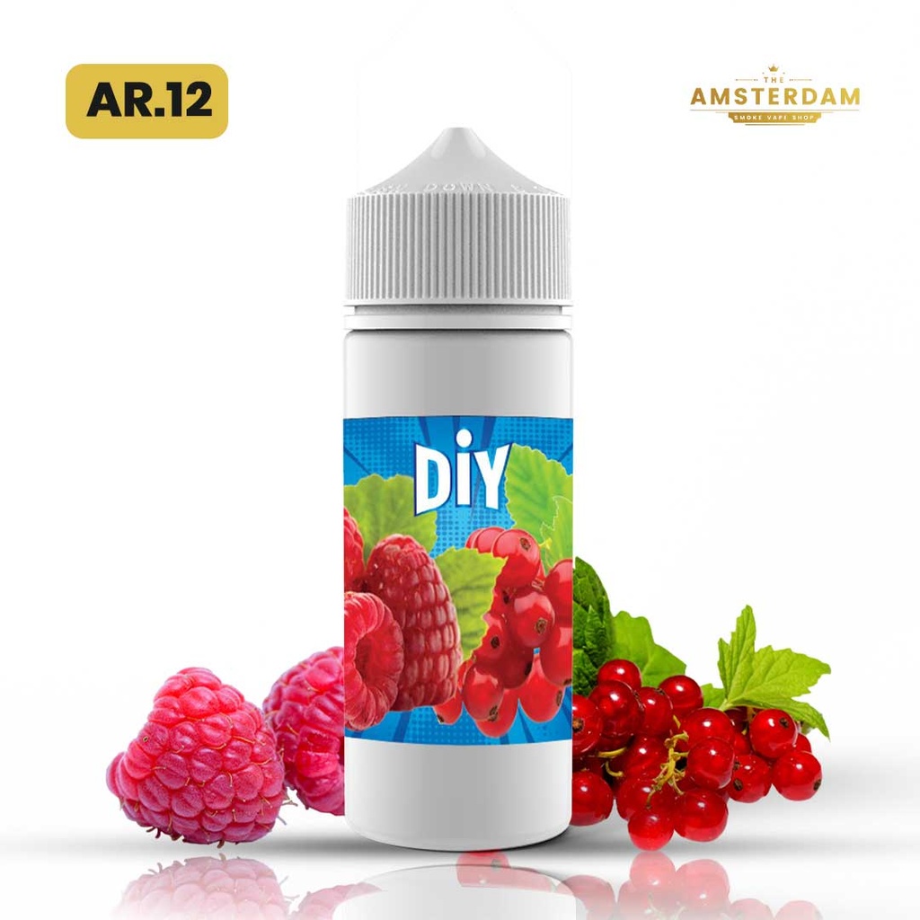 Diy 100 ml Fruite :AR.12 FRAMBOISE,GROSEILLE