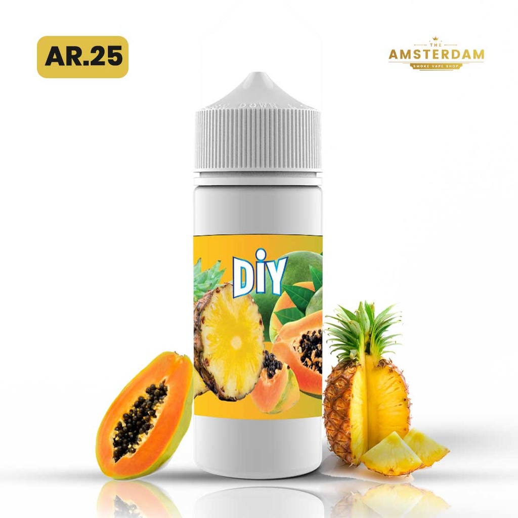 Diy 100 ml Fruite :AR.25 ANANAS,PAPAYE