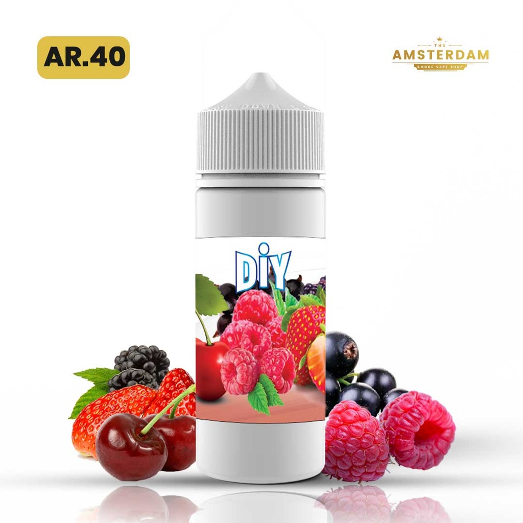 Diy 100 ml Fruite :AR.40 FRUITS ROUGE,FRAISE,FRAMBOISE,CERISE