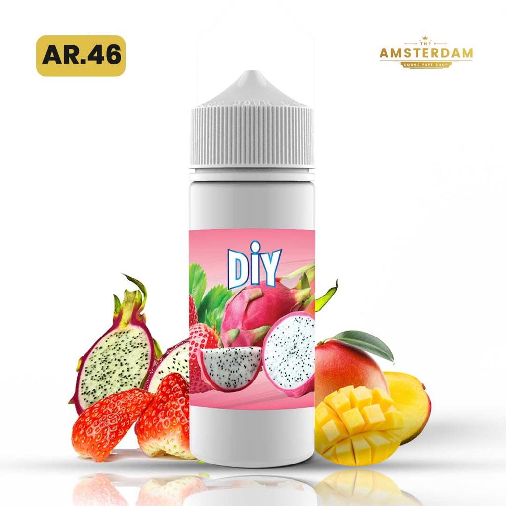Diy 100 ml Fruite :AR.46 FRUITS DU DRAGON,MANGUE,FRAISE