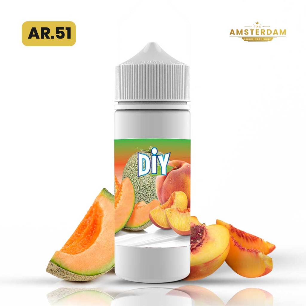 Diy 100 ml Fruite :AR.51 MELON,PECHE