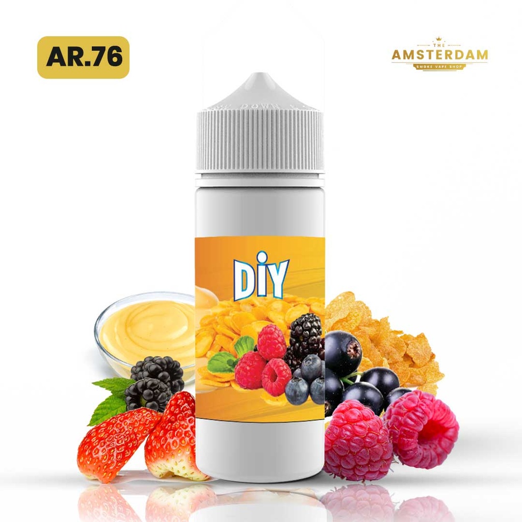 Diy 100 ml Fruite :AR.76 CUSTARD,FRUITS DE BOIS,CEREAL