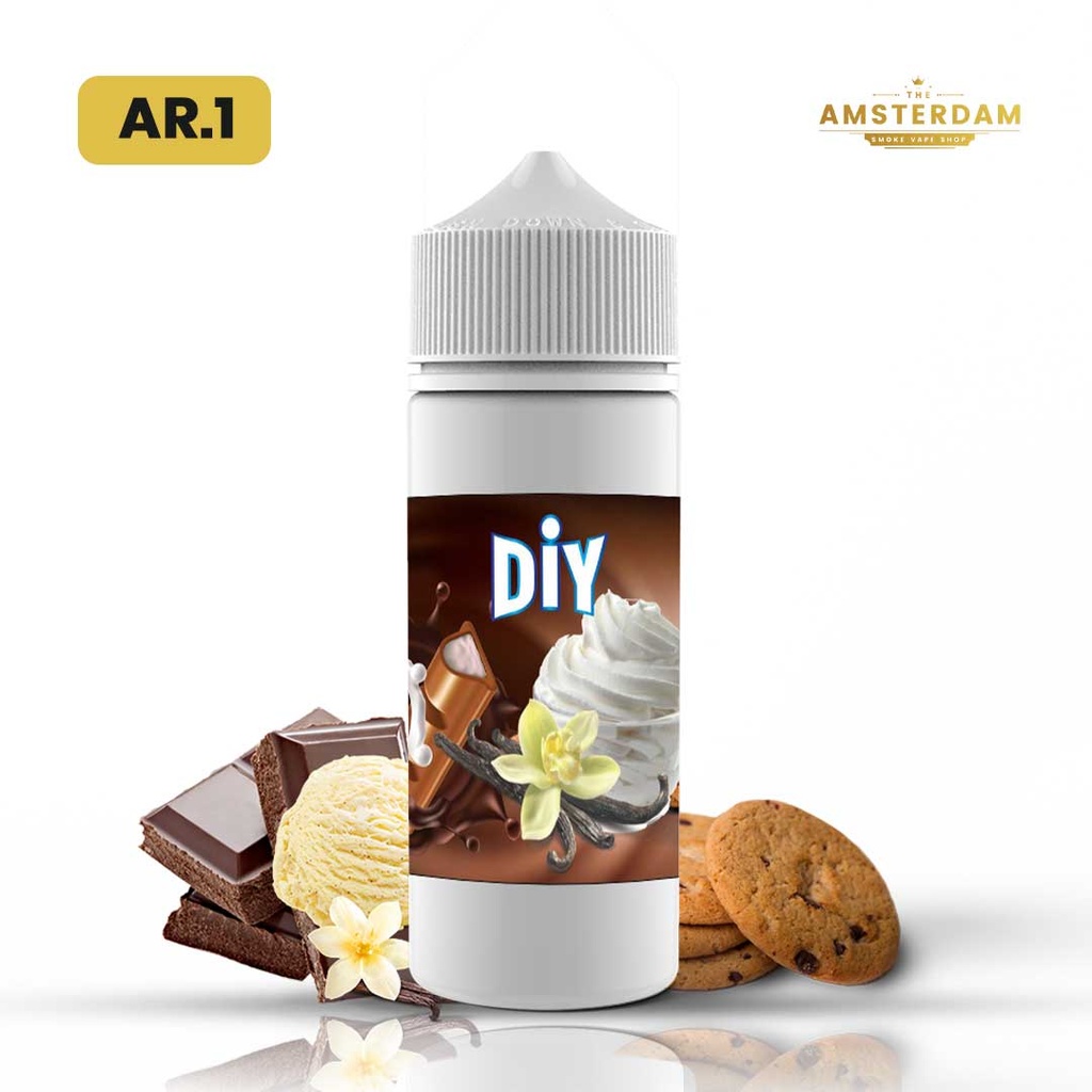 Diy 100 ml Fruite :AR.1 CREME VANILLE, COOKIES, CHOCOLAT