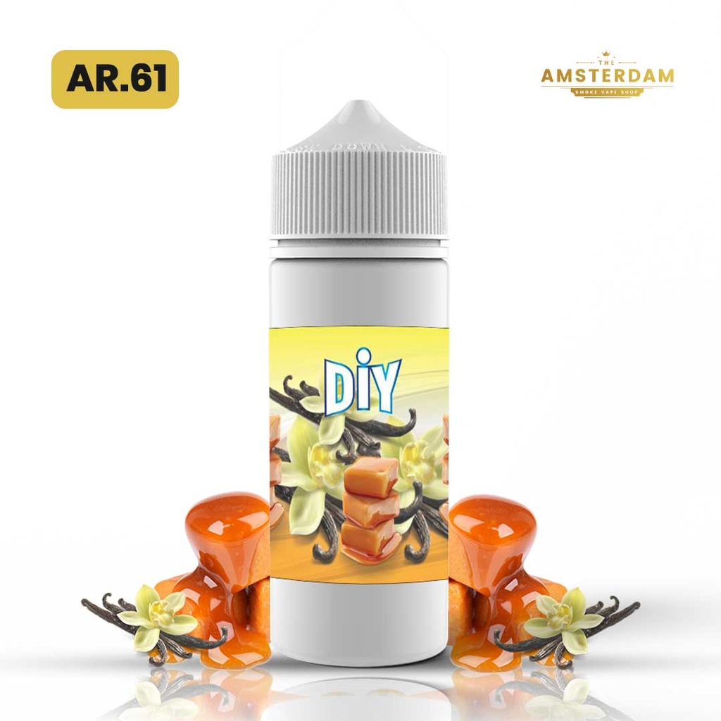 Diy 100 ml Fruite :AR.61 CARAMEL VANILLE