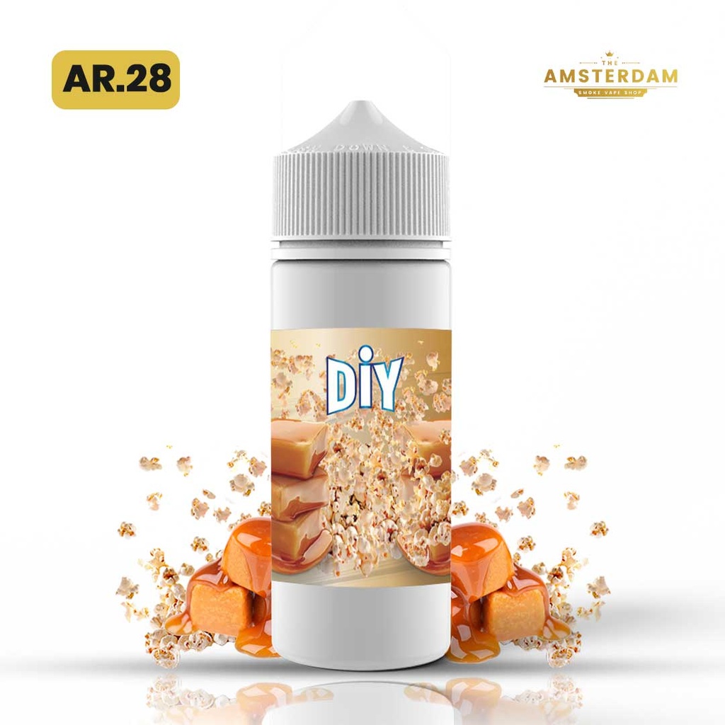 Diy 100 ml Fruite :AR.28 CARAMEL, POPCORN