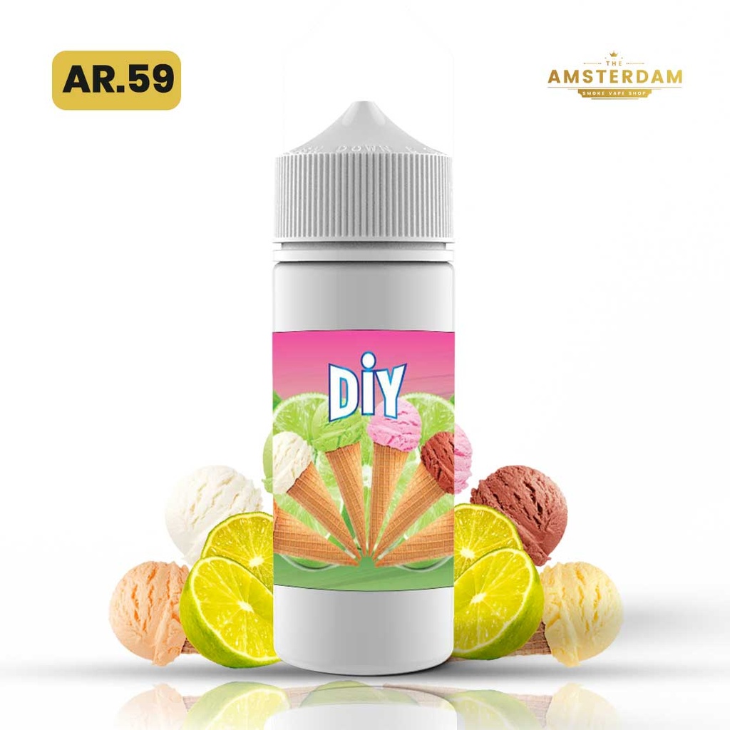 Diy 100 ml Fruite :AR.59 ICE CREAM CITRON