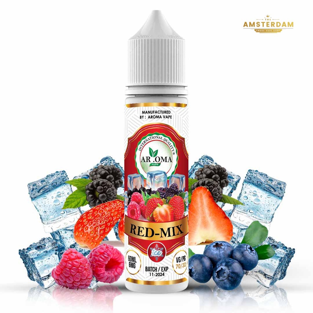 LIQUIDE AROMA 60 ML :RED-MIX