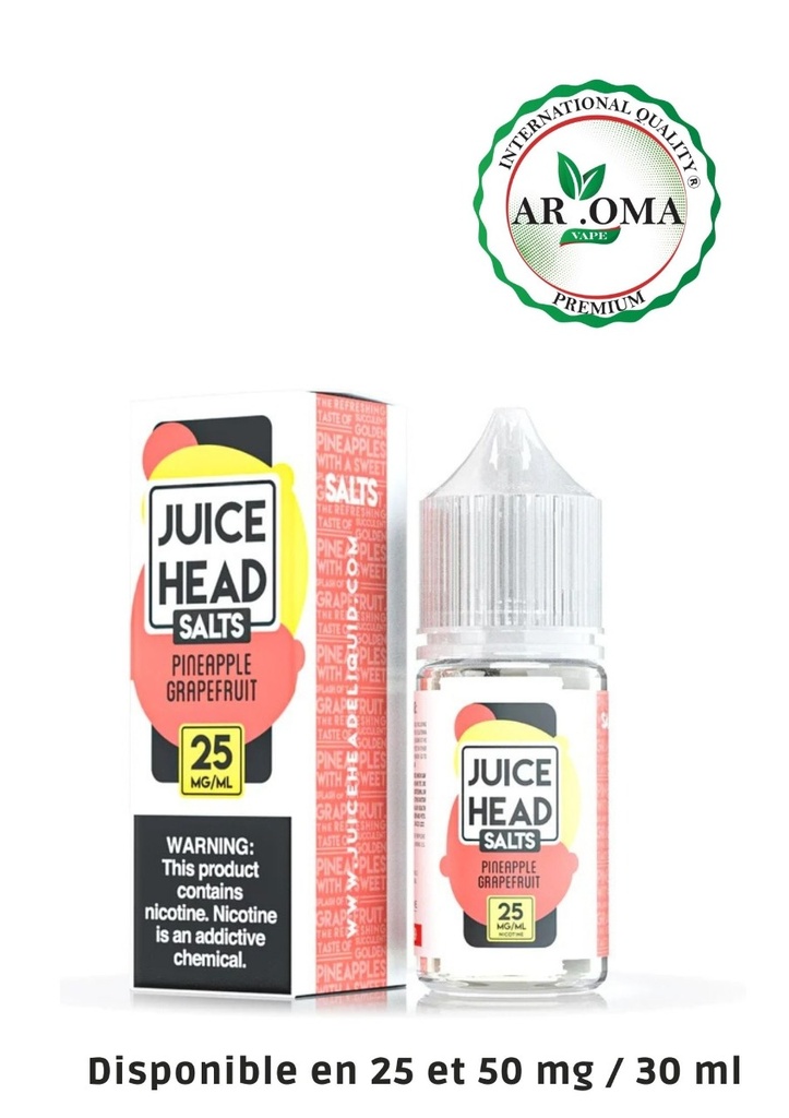 JUICE HEAD SALTS 30 ML-PINEAPPLE GRAPE FRUIT