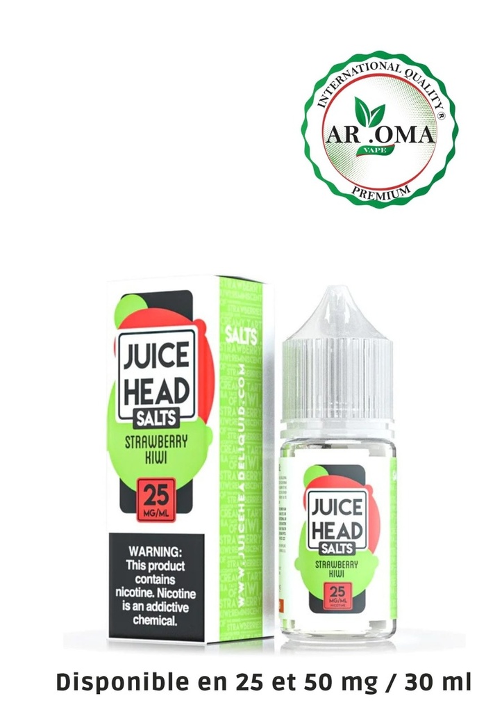 JUICE HEAD SALTS 30 ML-STRAWBERRY KIWI